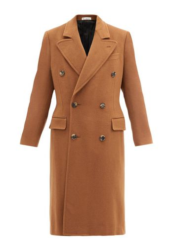 Umit Benan B+ - Oversized Double-breasted Cashmere Coat - Womens - Brown