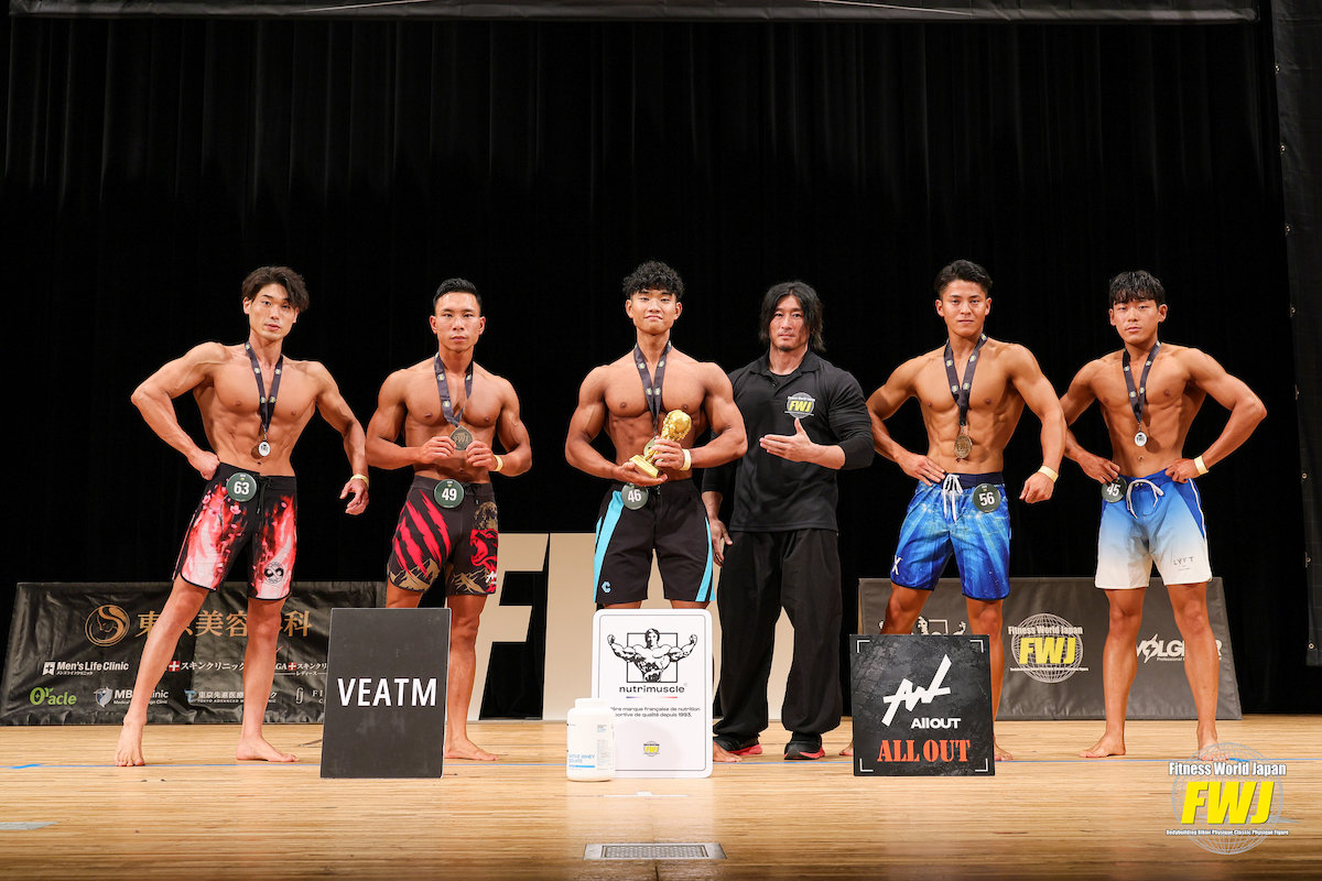 11メンズフィジーク ファーストチャレンジB（170cm以上175cm未満）
