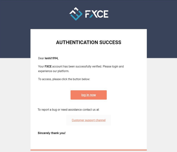 FXCE FAQ How To Sign Up For FXCE Account