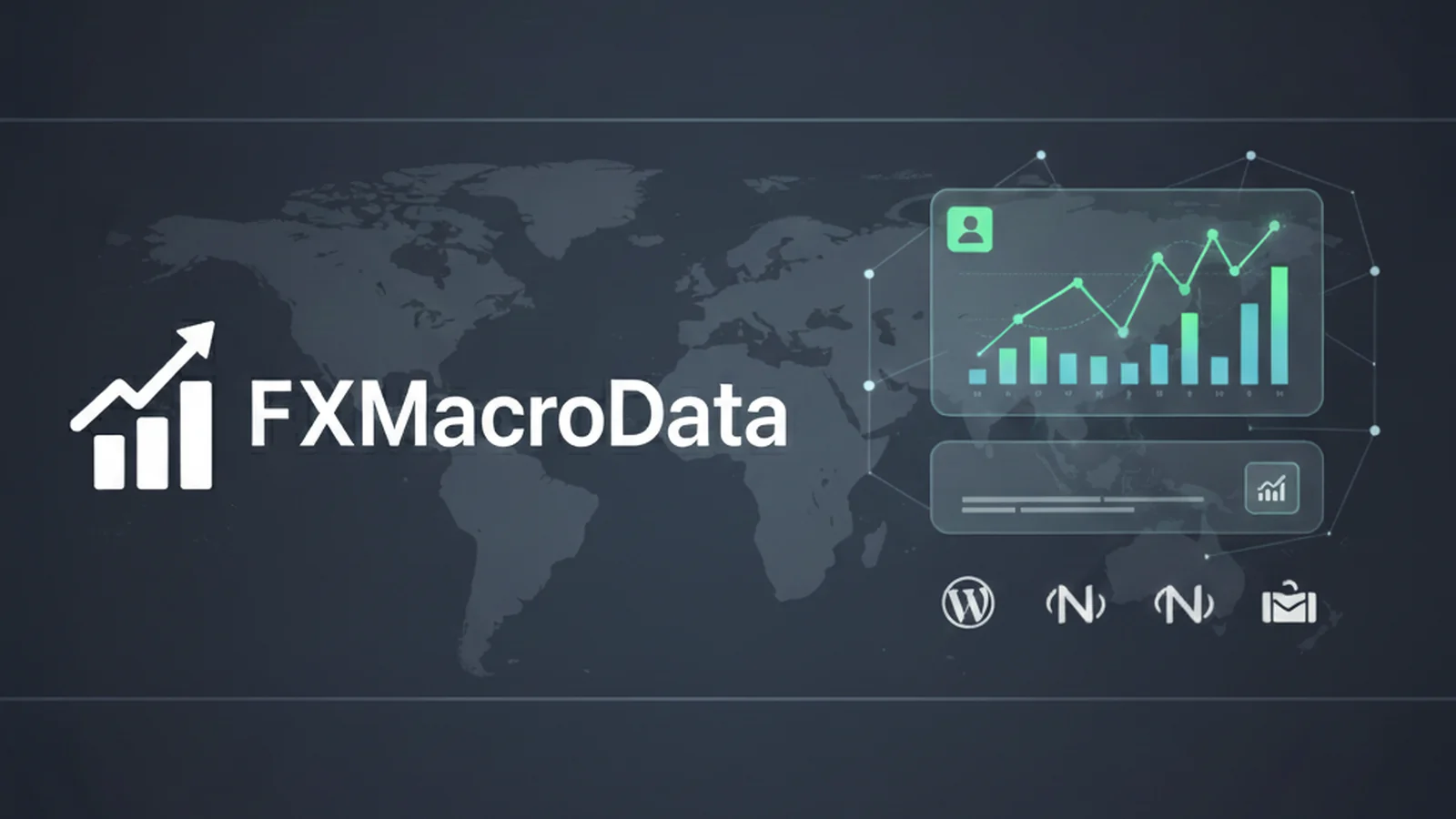 Introducing the FXMacroData Economic Data Embed Widget article banner
