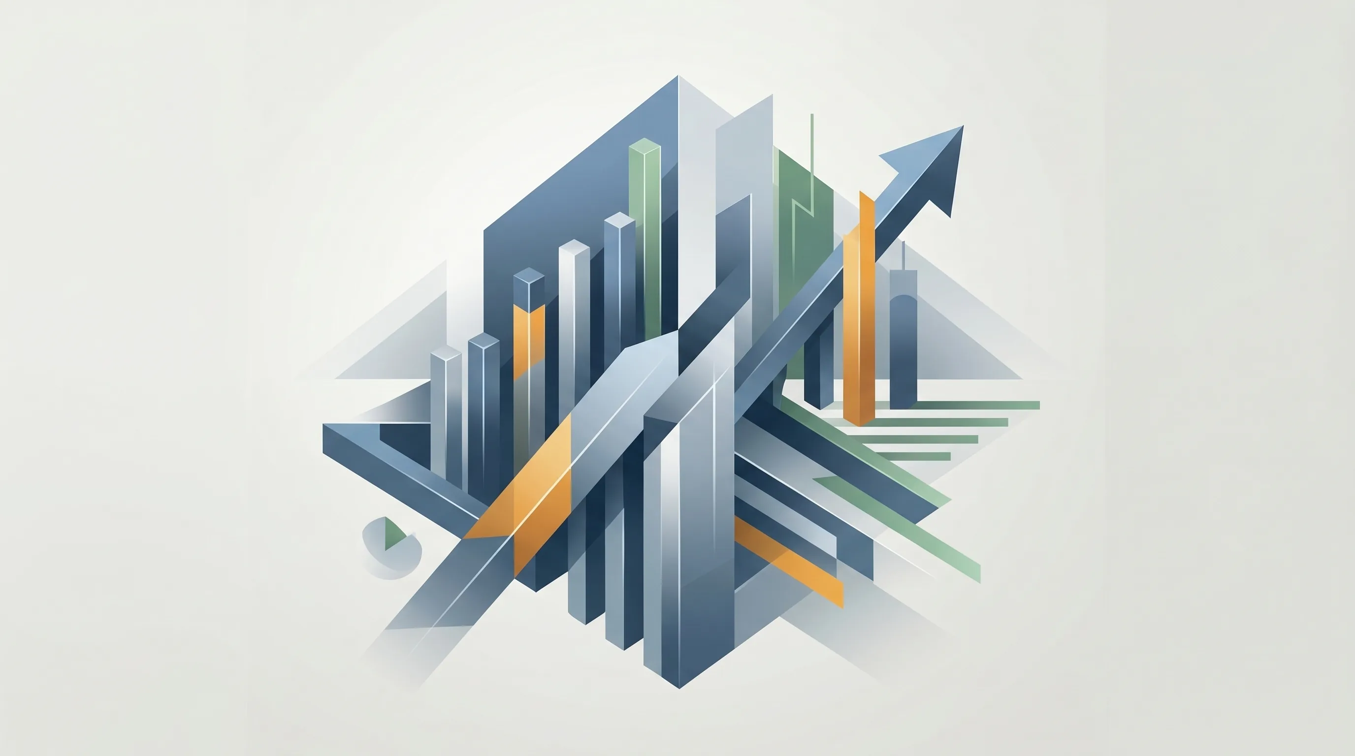 Abstract macro data dashboard illustration for the FXMacroData versus Trading Economics comparison