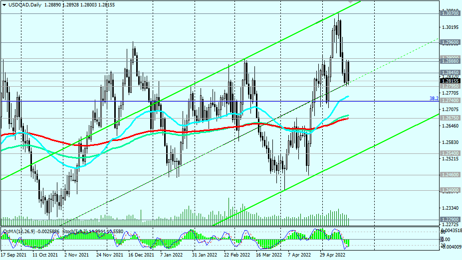 USD/CAD D Chart