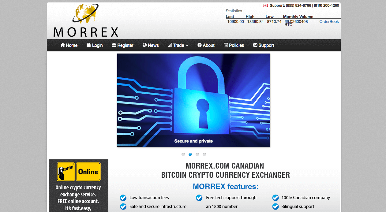 Morrex website