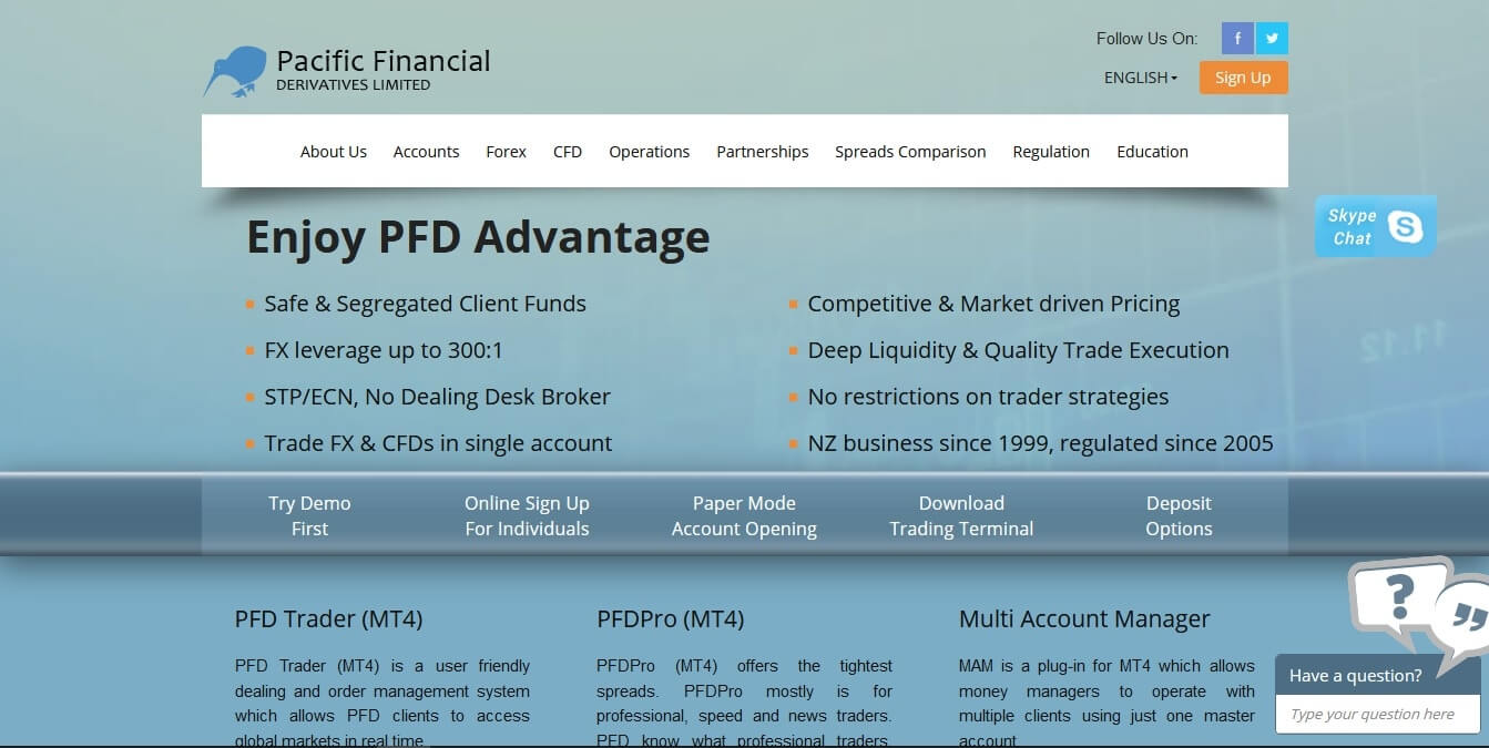 PFD-NZ website