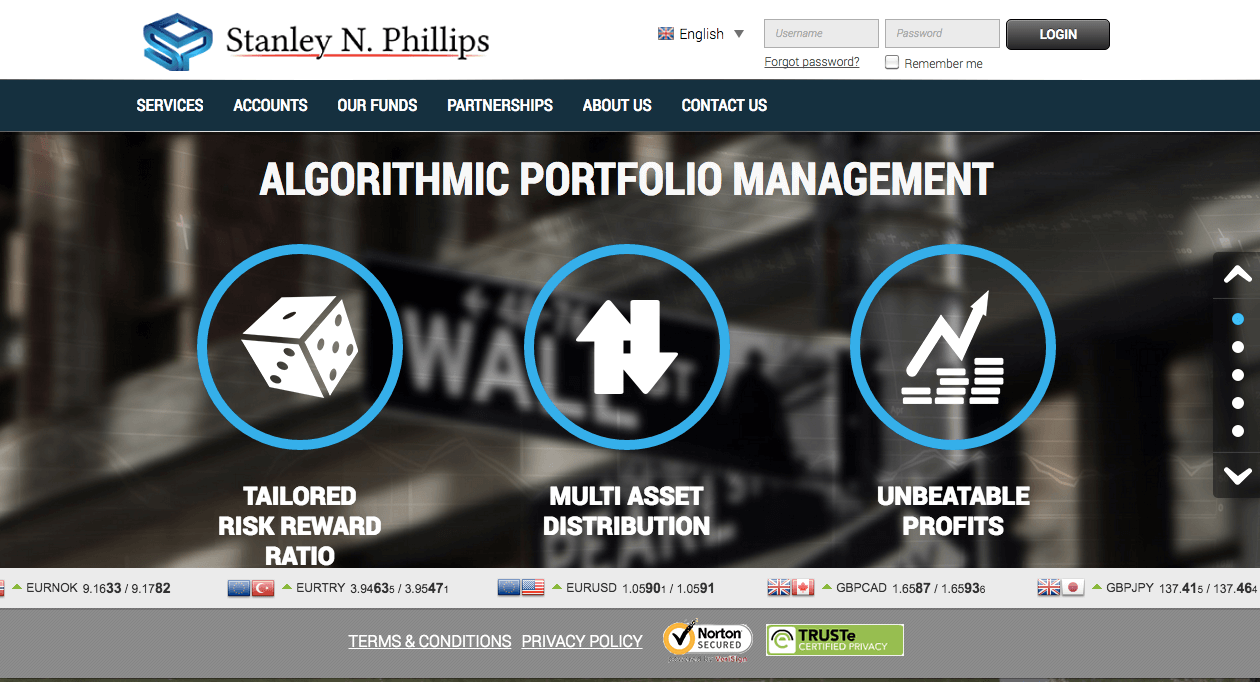 SNPInvestment website