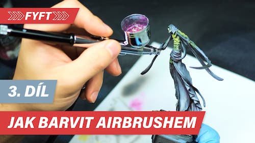 Jak barvit airbrushem
