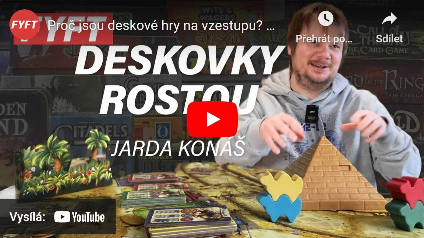 Jarda Konáš o deskovkách