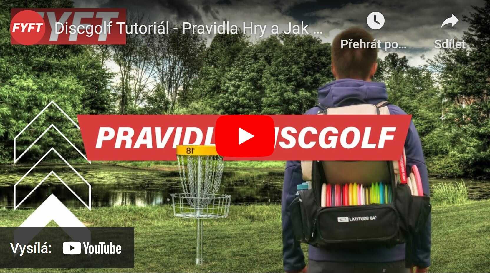 Jaká jsou pravidla discgolfu?
