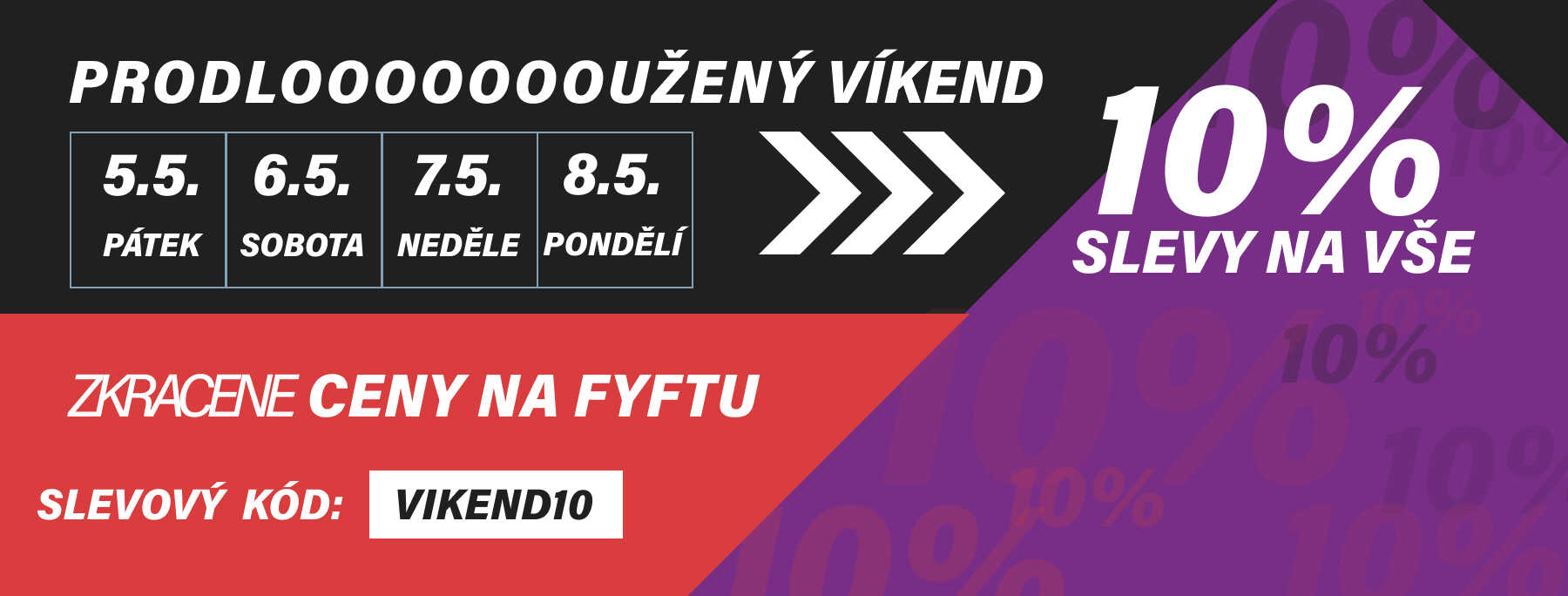 Sleva 10% na všechno!