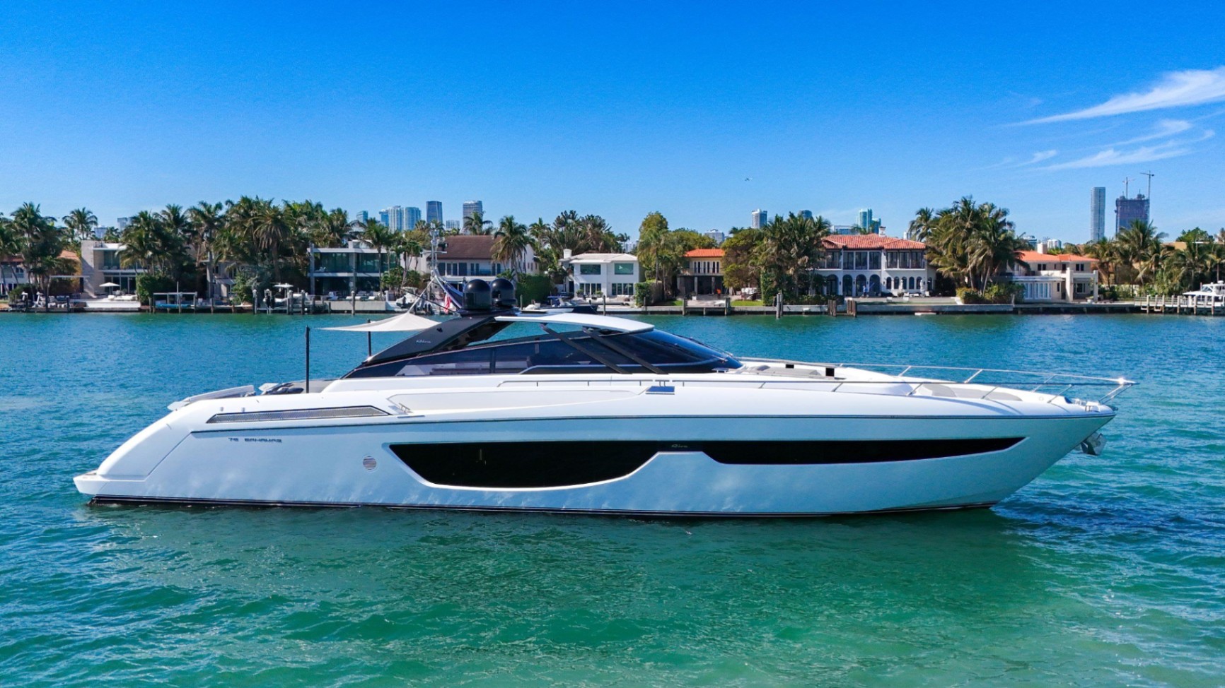 Luxury on Lease: FYI Yachts is proud to announce the delivery of the 2018 Riva 76’ Bahamas to New Client