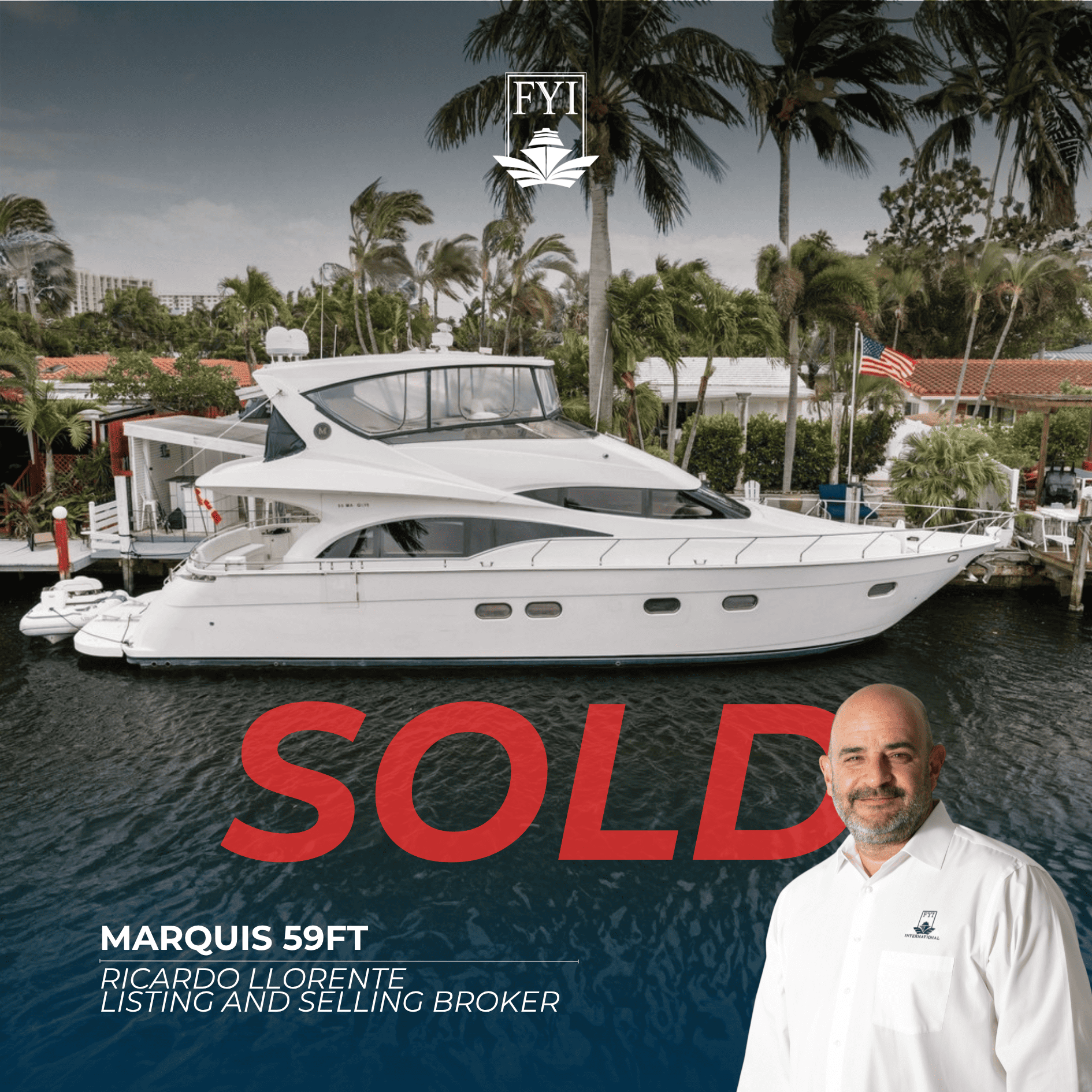 Another Successful Sale by FYI Yachts | 59′ Marquis