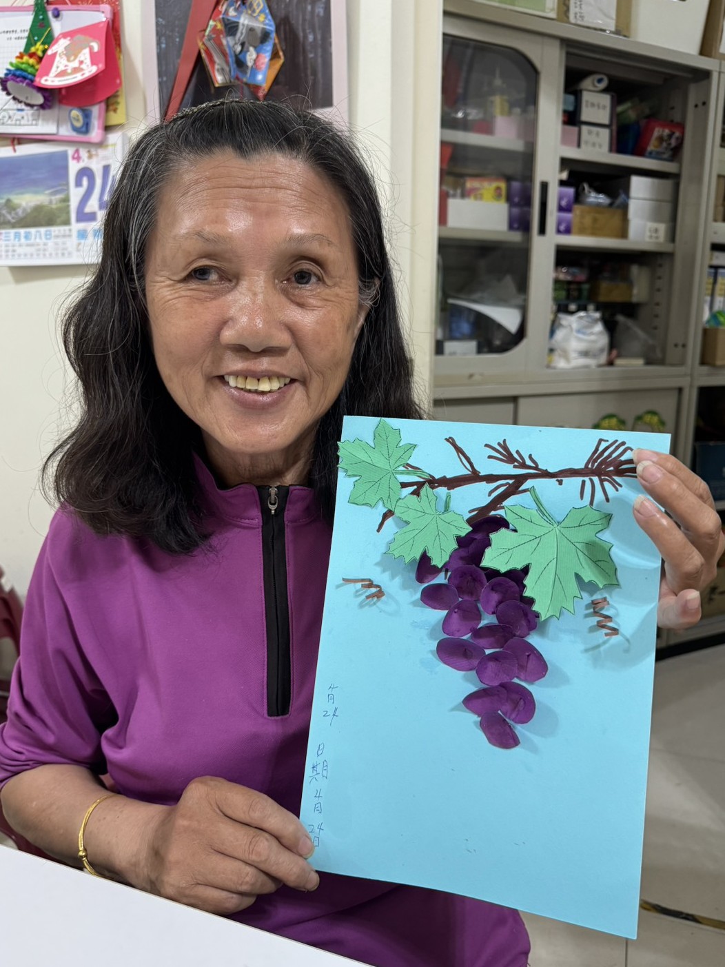 📷完成作品的那一刻，笑容就是最好的答案🍇