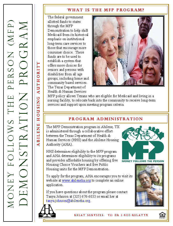 MFP Program Flyer. All information on this flyer is listed above.