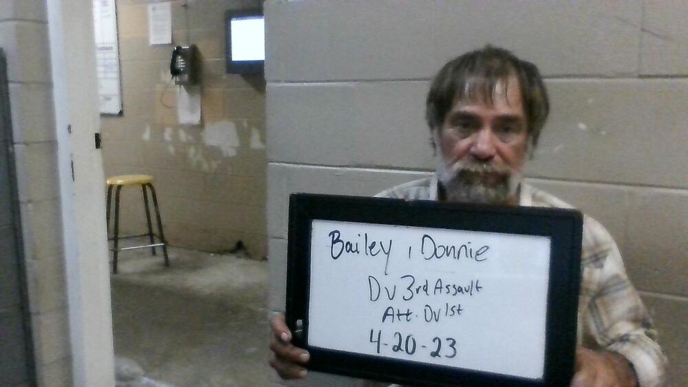 Mugshot of DONNIE LEE BAILEY