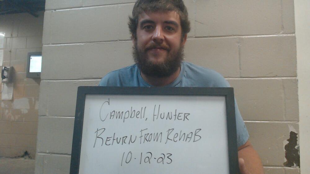 Mugshot of CAMPBELL, HUNTER