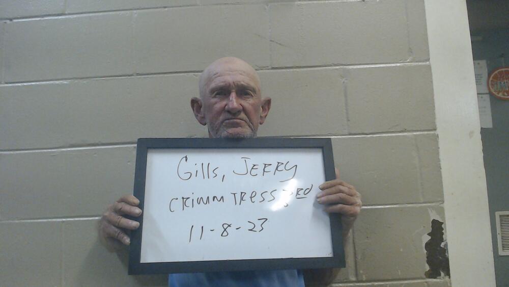 Mugshot of GILLS, JERRY