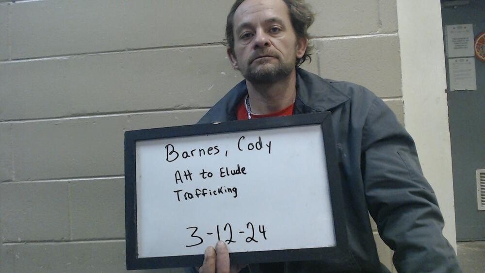 Mugshot of BARNES, CODY M