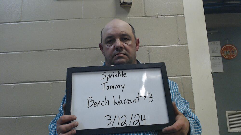 Mugshot of SPRINKLE, TOMMY