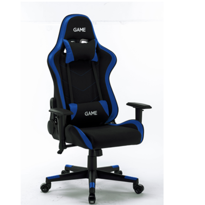 GAME RACING PRO FABRIC GT325 AZUL-NEGRO – SILLA GAMING TELA