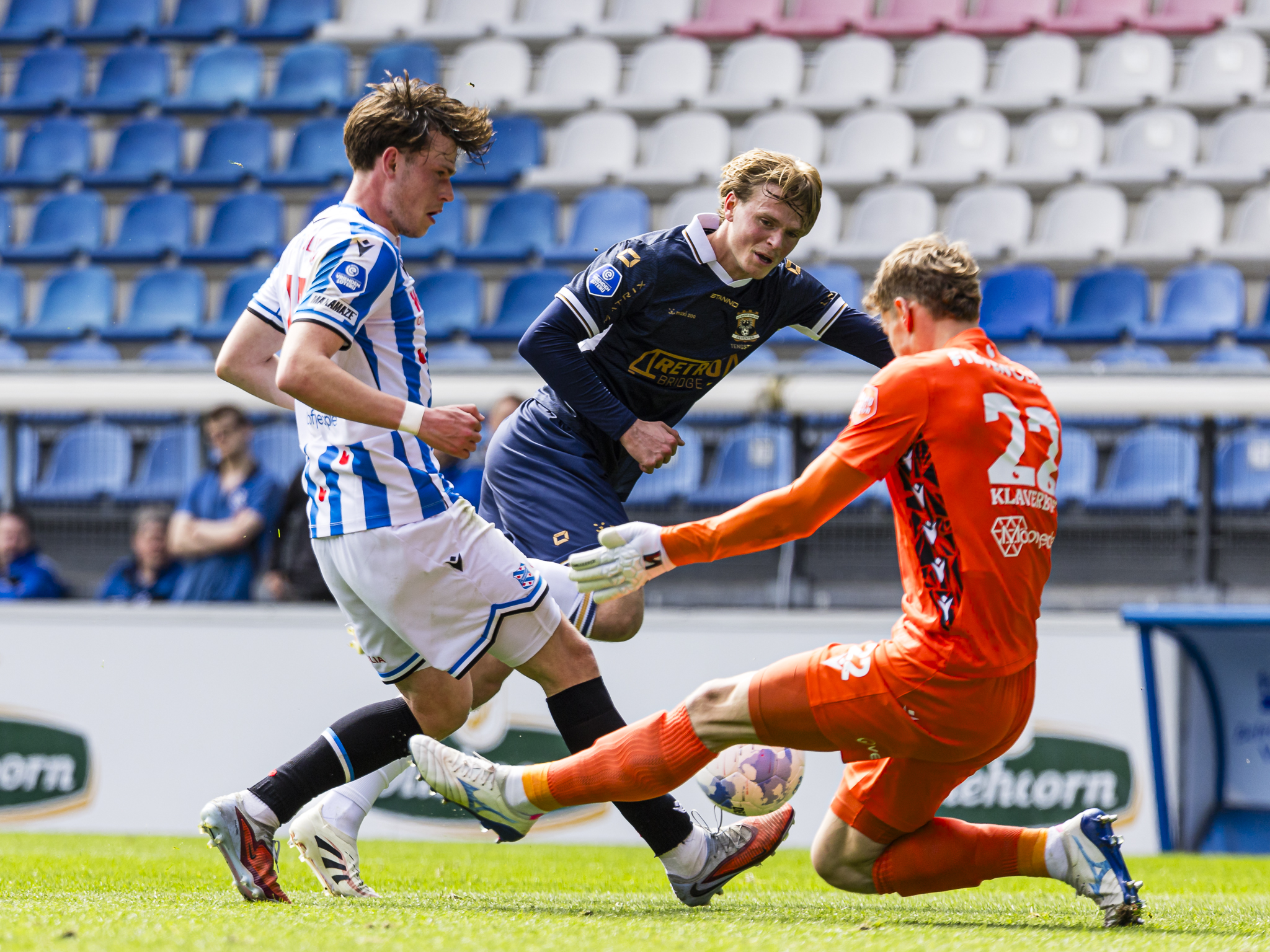 Go Ahead Eagles verliest oefenduel bij sc Heerenveen: 4-3