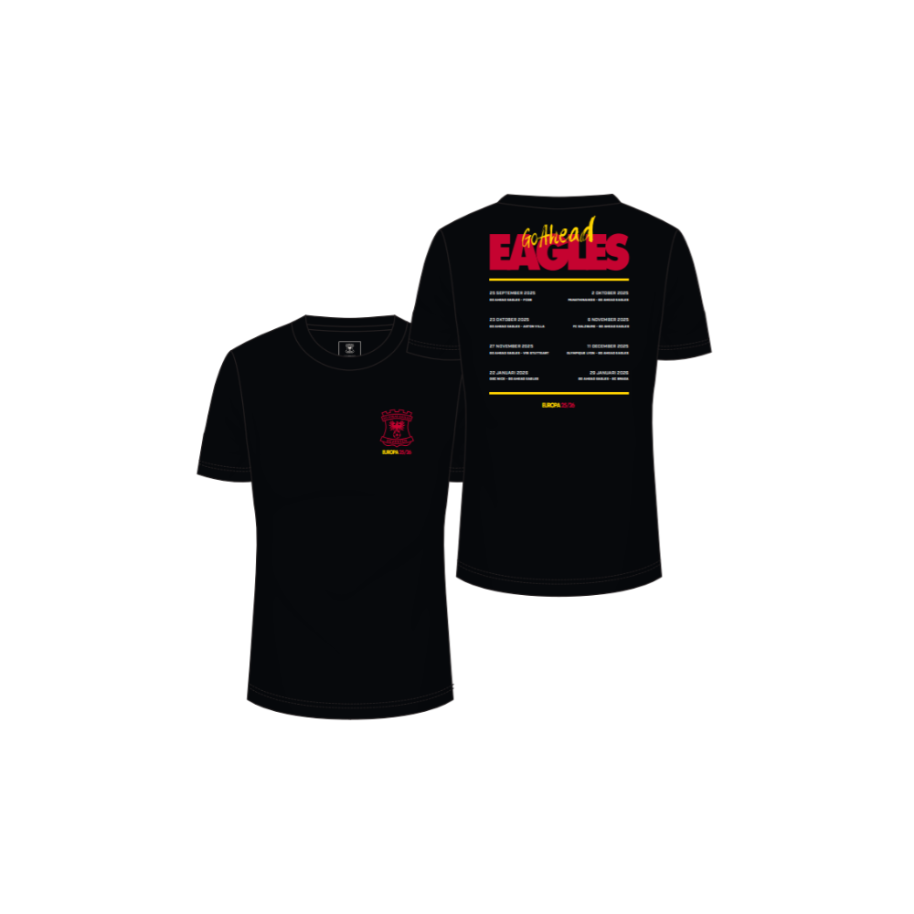 T-shirt Europa wedstrijden 25/26