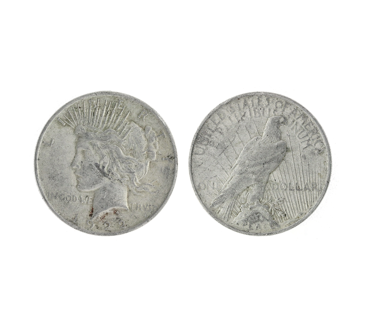 1922 U.S. Peace Silver Dollar Coin