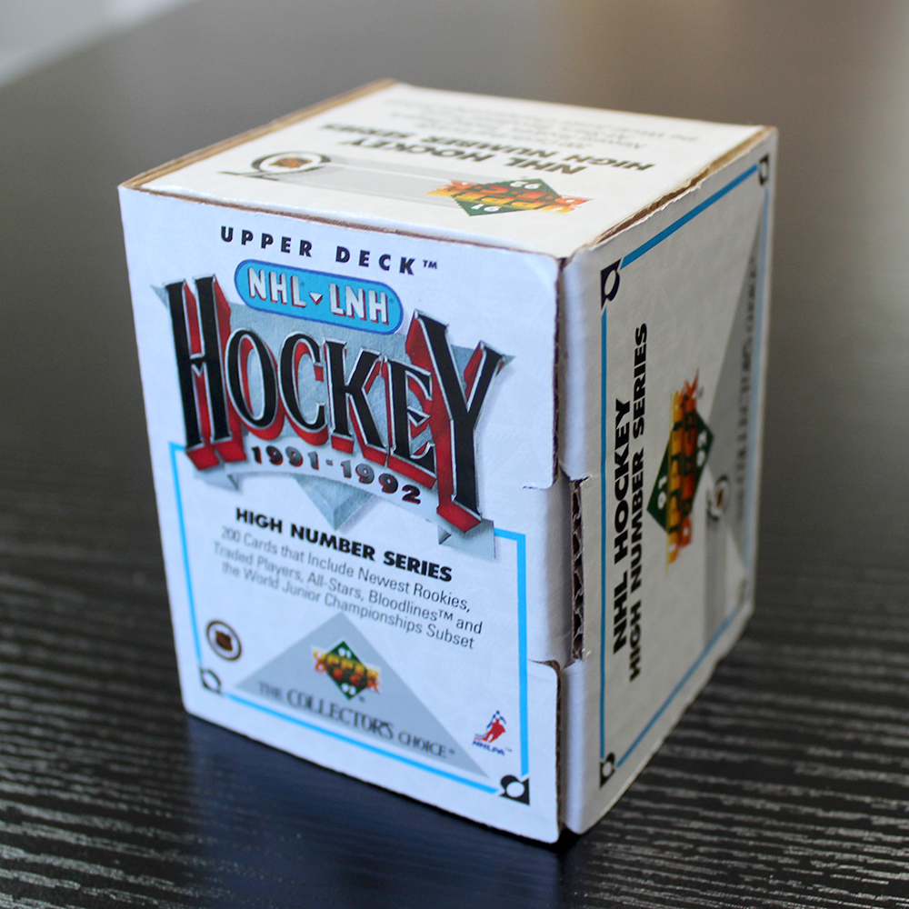 1991-1992 Upper Deck Hockey High Number Series Card Set
