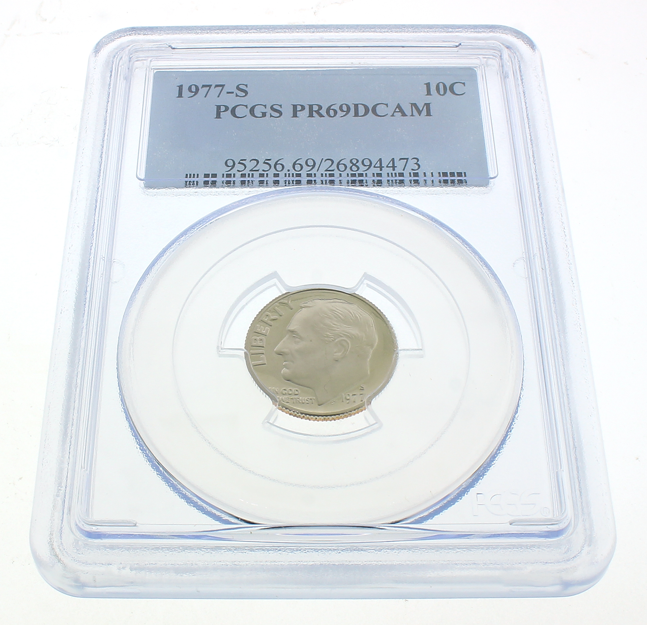 1977-S Roosevelt Dime Graded PCGS PR69DCAM