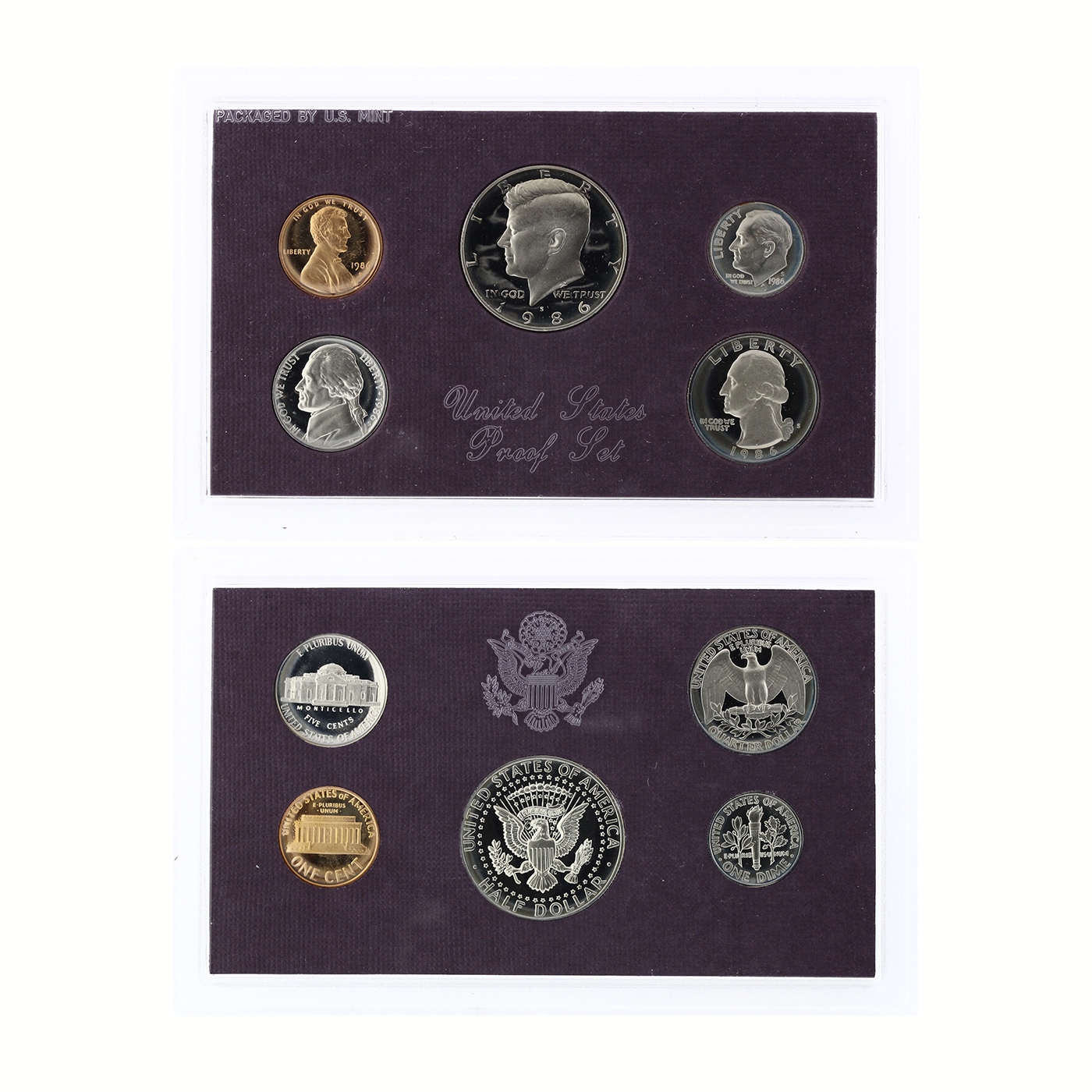 1986 United States Proof Set Coin