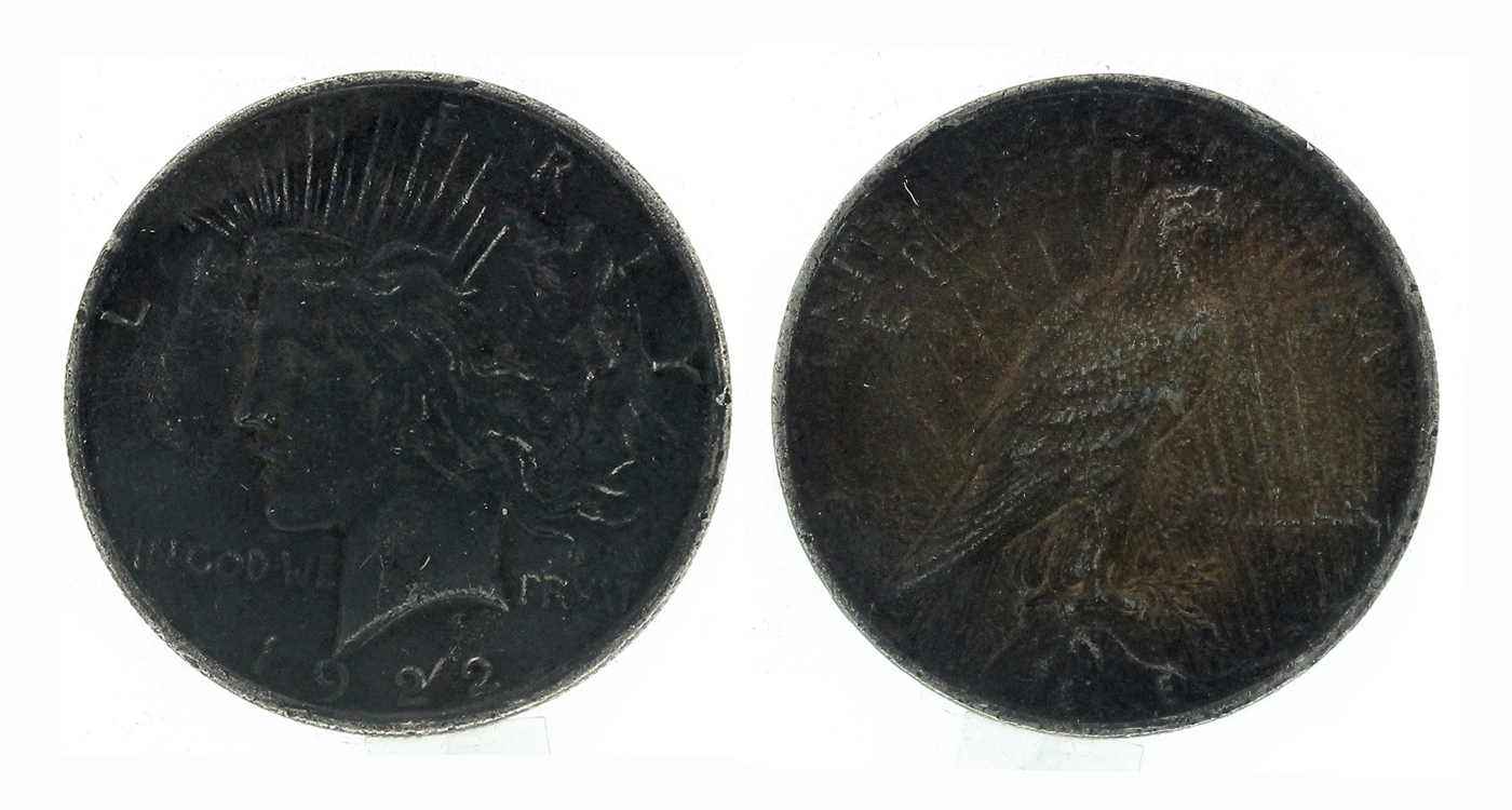 1922 U.S. Peace Silver Dollar Coin
