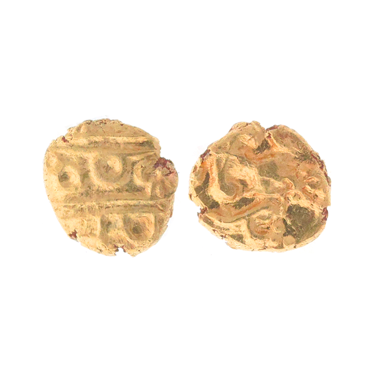 (1795-1850) India Fanam Cochin Gold Coin