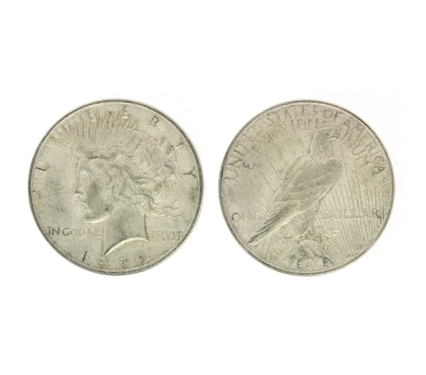 1922 U.S. Peace Silver Dollar Coin