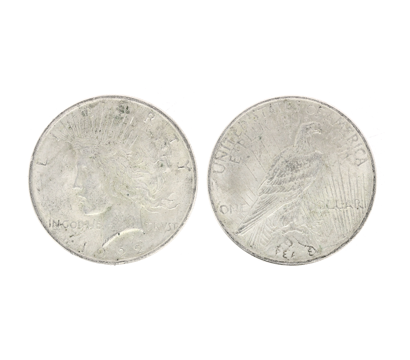 1922 U.S. Peace Silver Dollar Coin