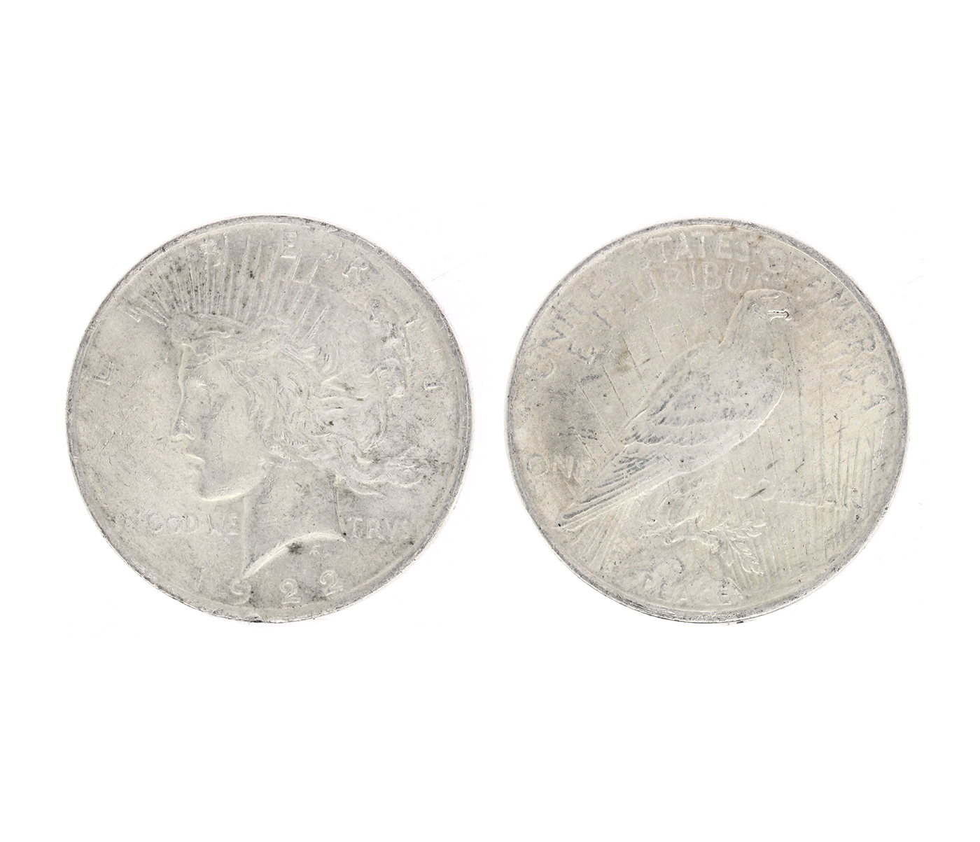 1922 U.S. Peace Silver Dollar Coin