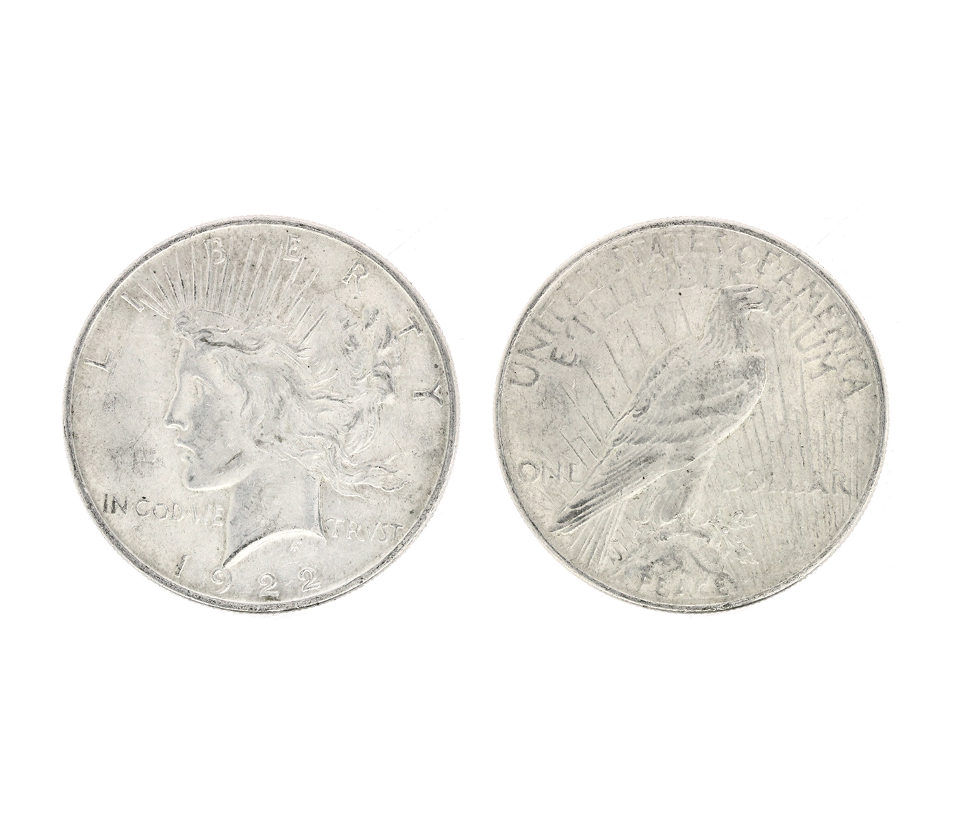 1922 U.S. Peace Silver Dollar Coin