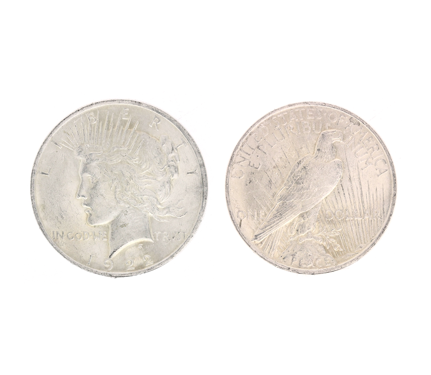 1922 U.S. Peace Silver Dollar Coin