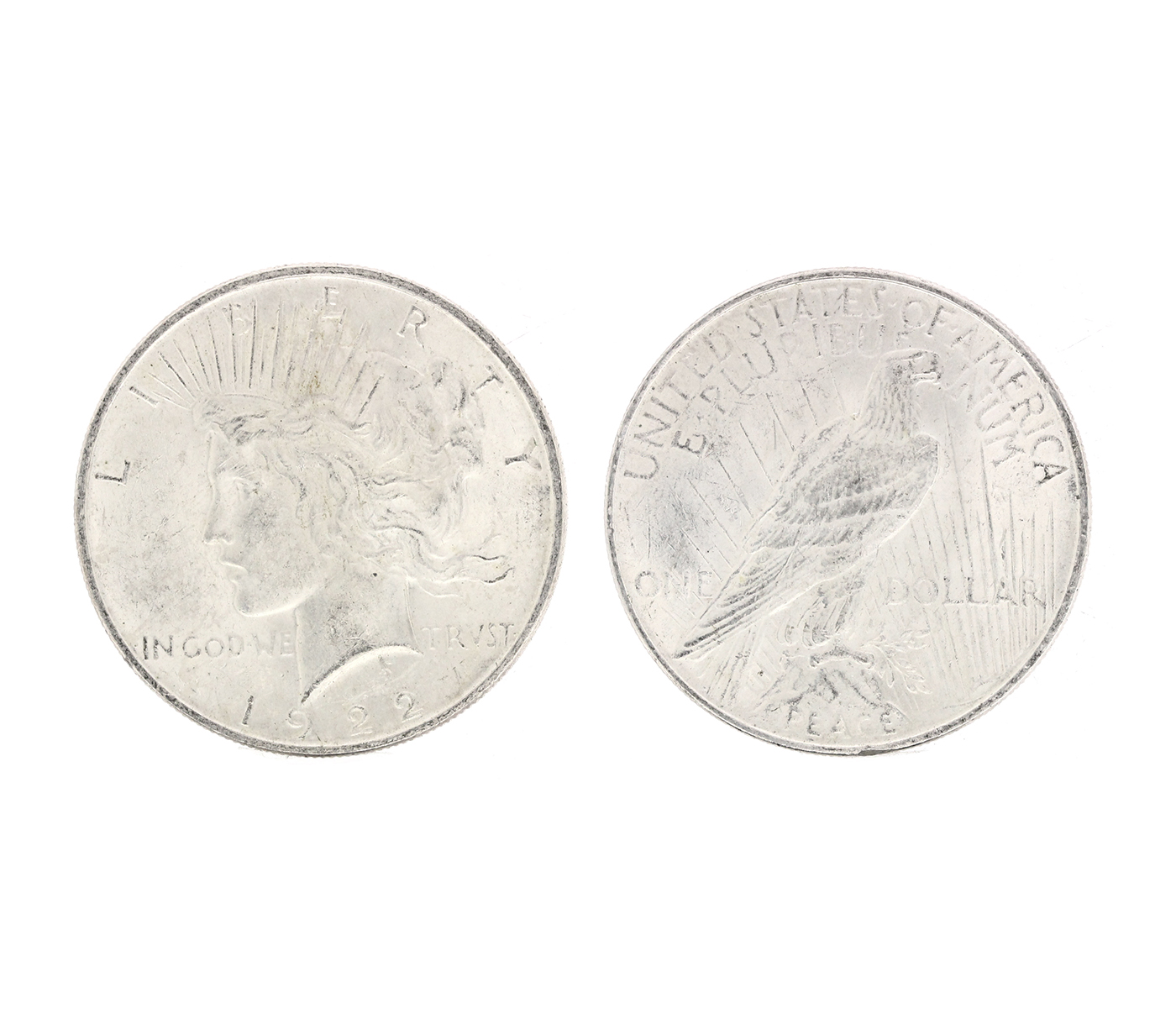 1922 U.S. Peace Silver Dollar Coin