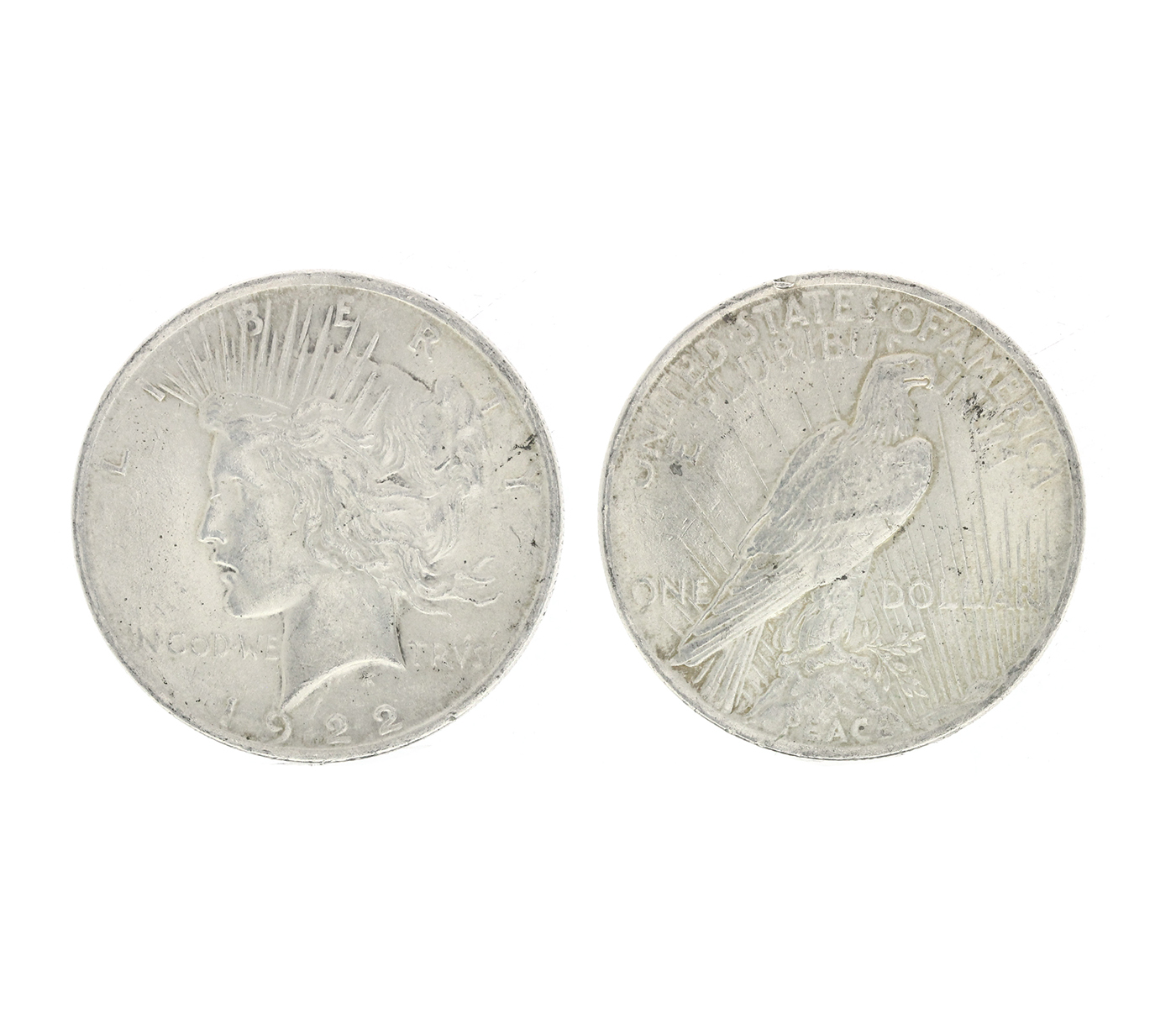 1922 U.S. Peace Silver Dollar Coin