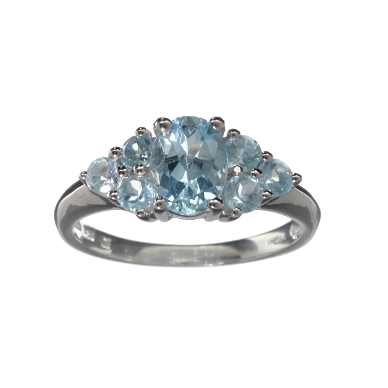 2.38CT Topaz And Sterling Silver Ring