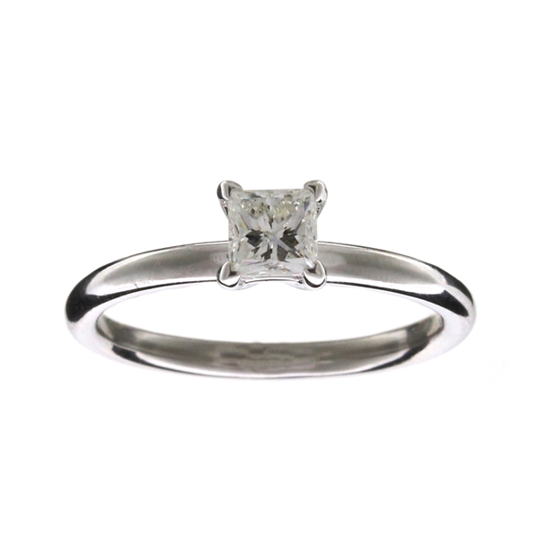 14kt Gold 0.73ct Diamond Solitaire Ring