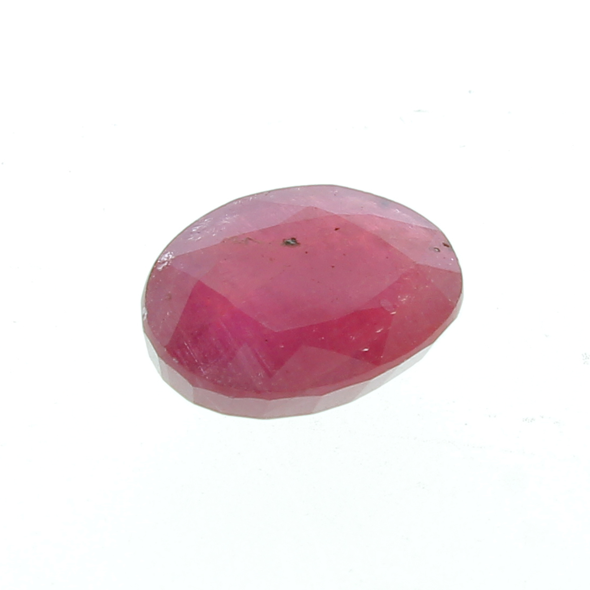 6.80CT Oval Cut Ruby Gemstone