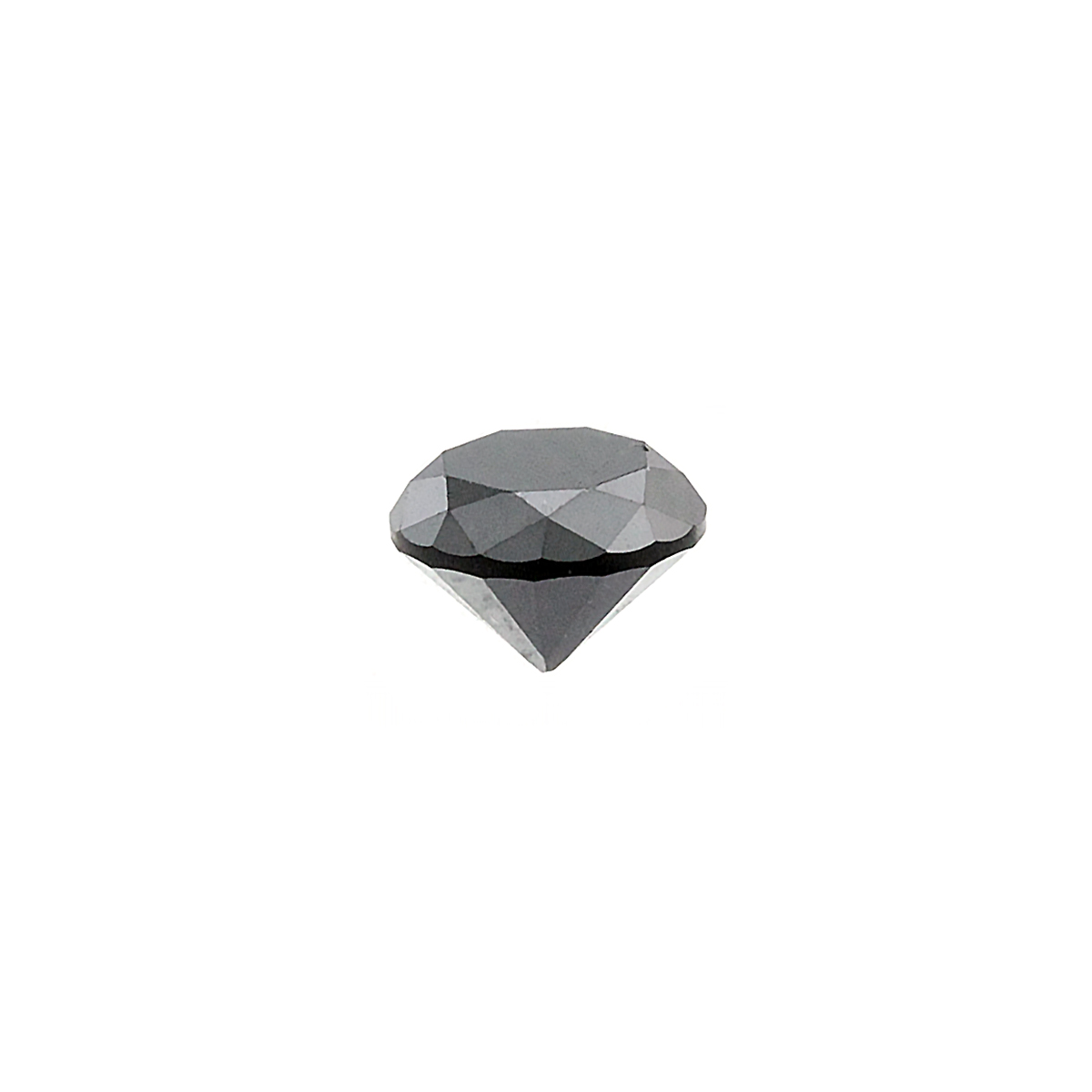 0.53 Carat Black Diamond Gemstone