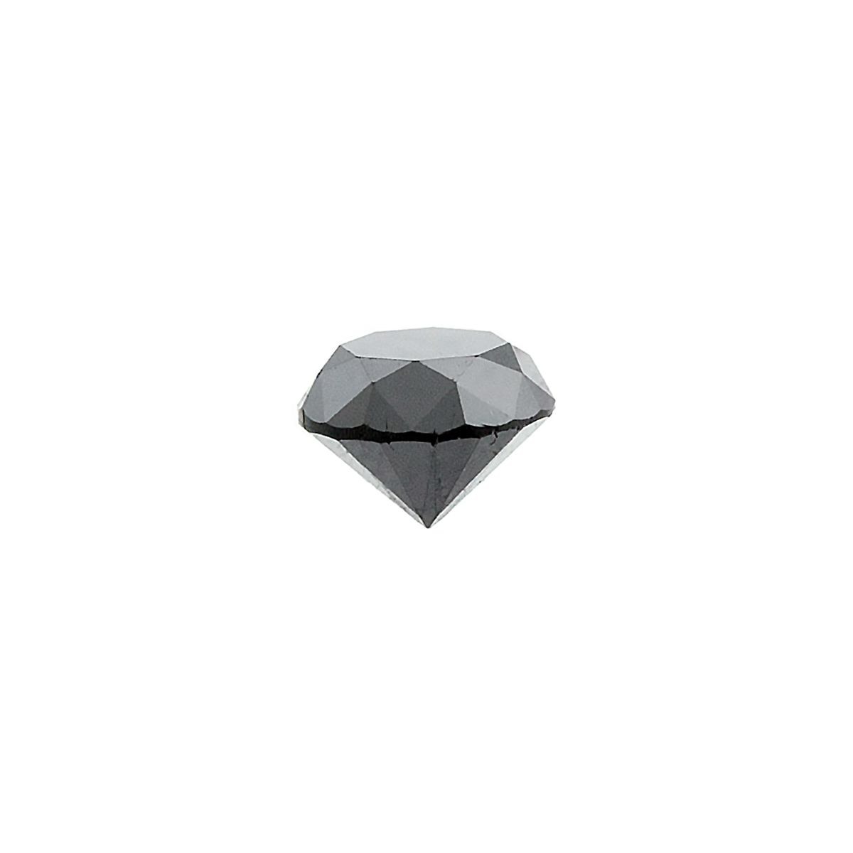 0.6 Carat Black Diamond Gemstone