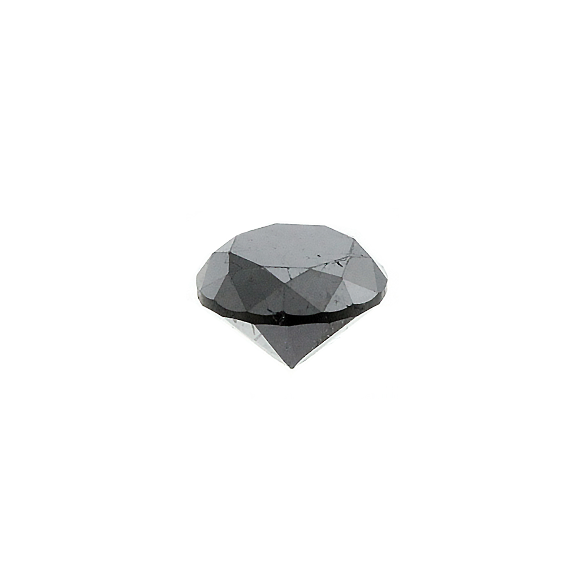 0.64 Carat Black Diamond Gemstone