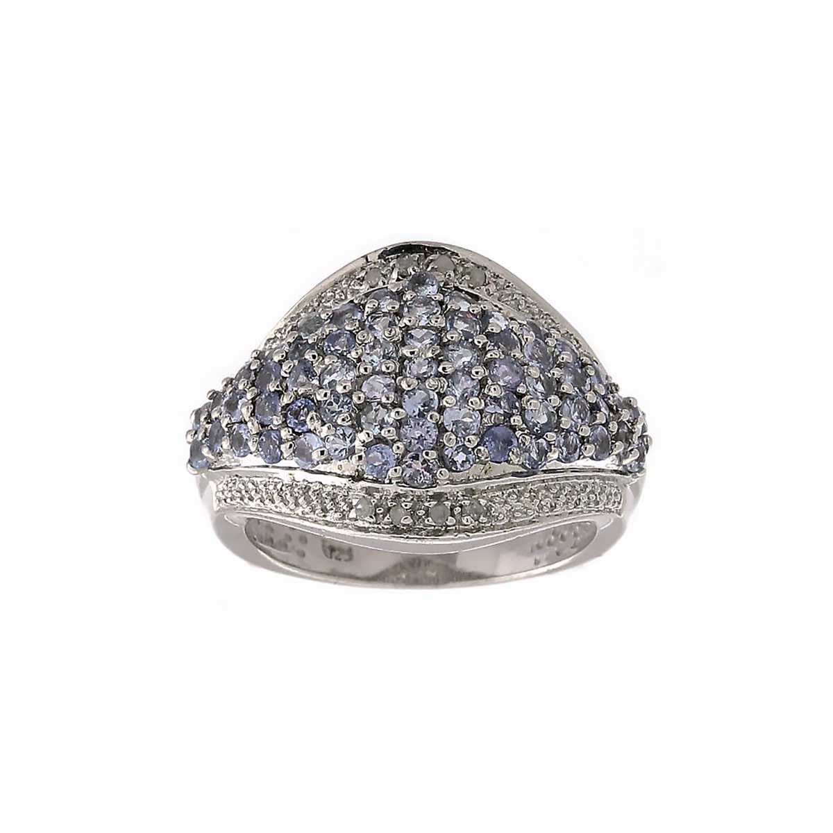 Tanzanite Gemstone 925 Sterling Silver Size 6.5 Ring