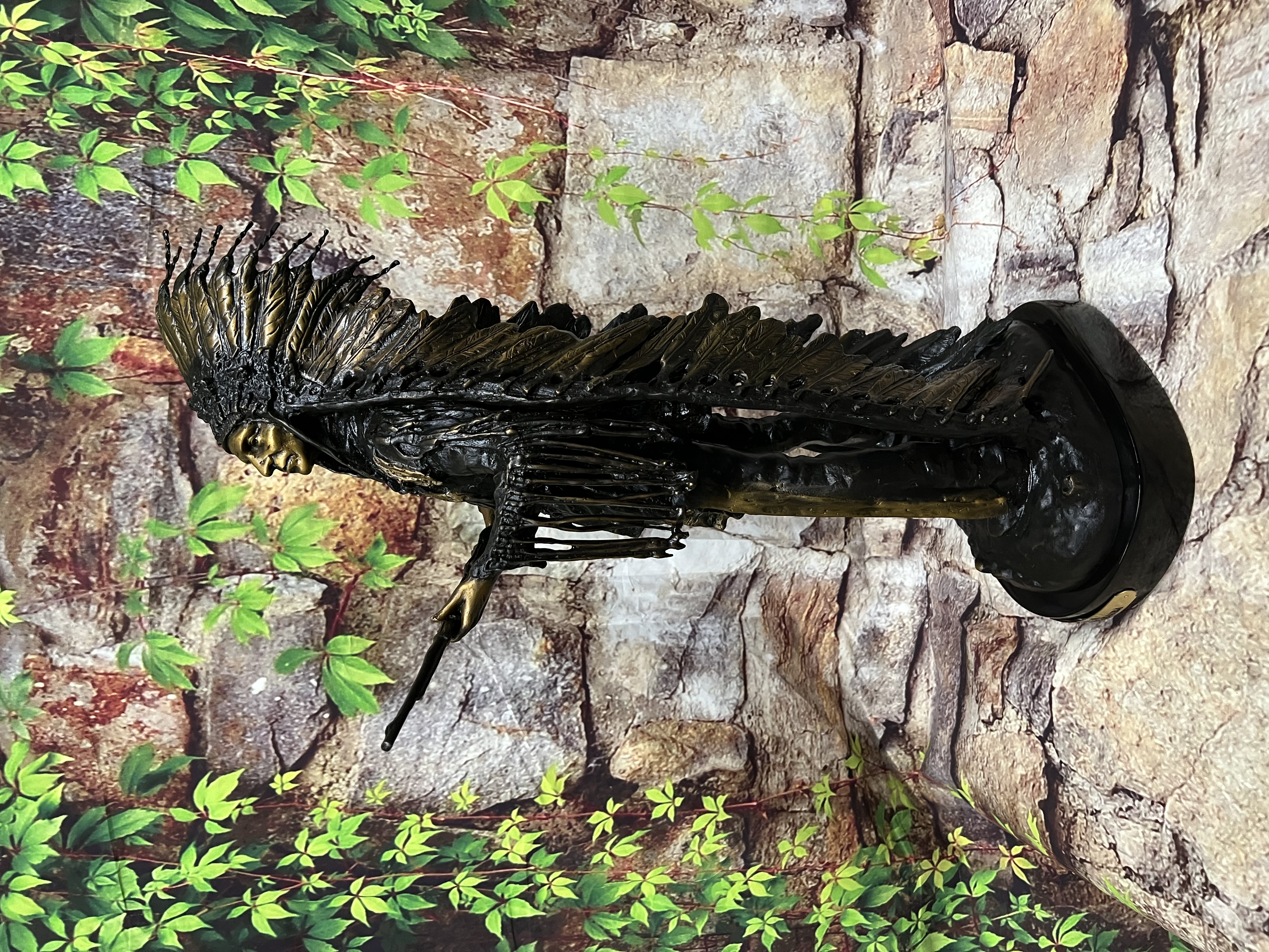 War Bronze by Carl Kauba 25in H X 14in L X 8in W (Vault_AS) - Image 4