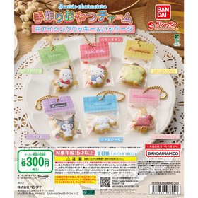 サンリオキャラクターズ 手作りおやつチャーム ＃アイシングクッキー＆パッケージ