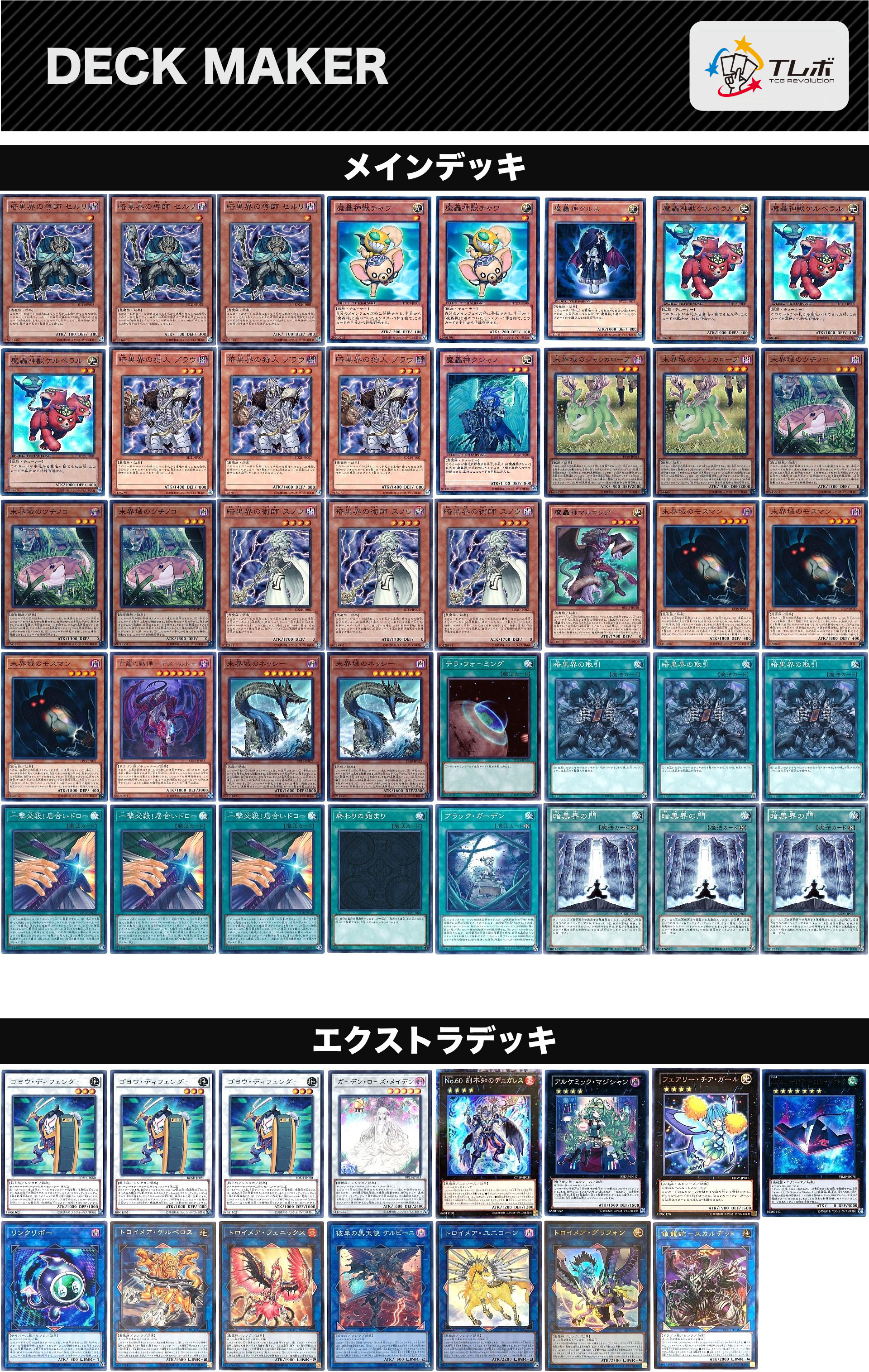 遊戯王 ガチ構築一撃必殺大逆転クイズデッキ