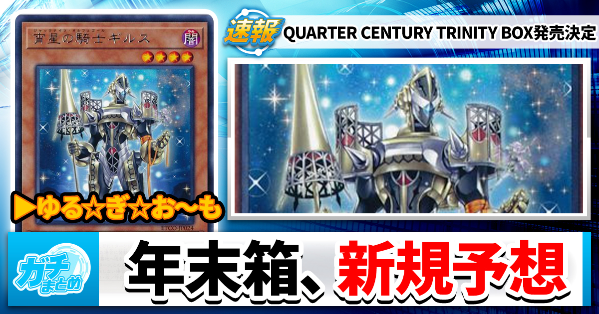 年末箱】『QUARTER CENTURY TRINITY BOX(クォーター 年末箱】『QUARTER CENTURY TRINITY BOX(クォーター