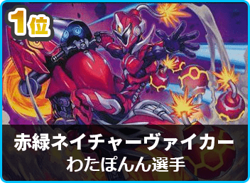 優勝赤緑ネイチャーヴァイカー】第24回こあら杯(殿堂 優勝赤緑ネイチャーヴァイカー】第24回こあら杯(殿堂